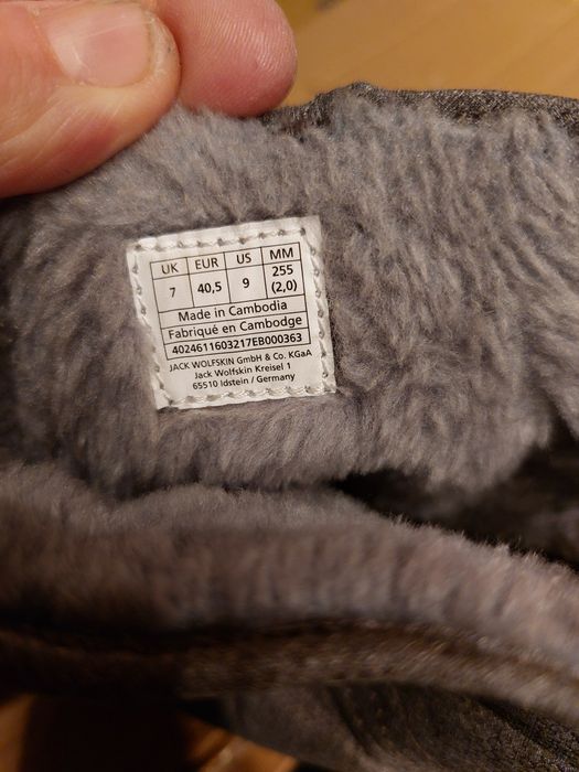 Ghete Jack Wolfskin Marimea 40,5