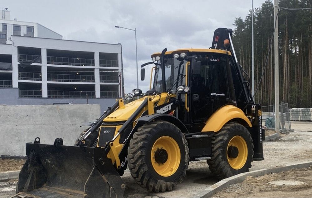 Услуги экскаватор погрузшик 3в1