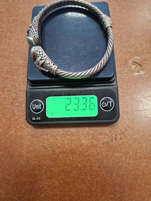 Сребърна гривна нова 925.