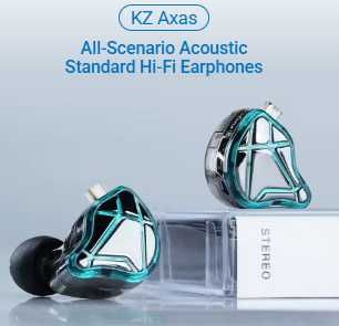 Новинка 2025 новые запечатанные проводные наушники KZ Axas HI-FI