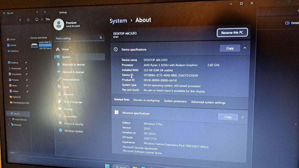 Laptop Lenovo като нов!!!