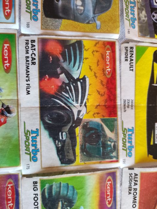 Картинки от дъвки "Турбо"