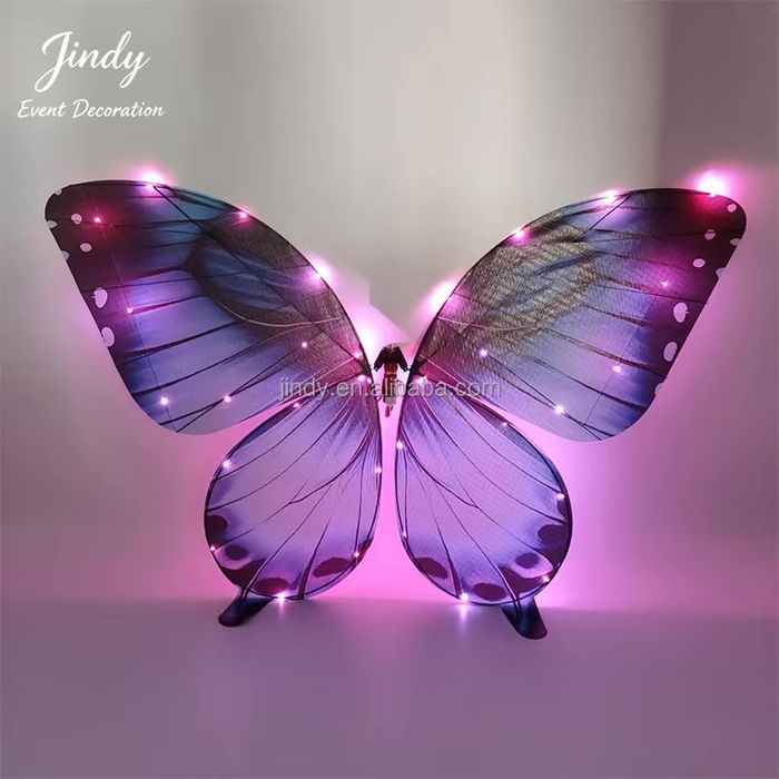 Бионическая бабочка для свадьбы дрон светящий летающий бабочка штатив