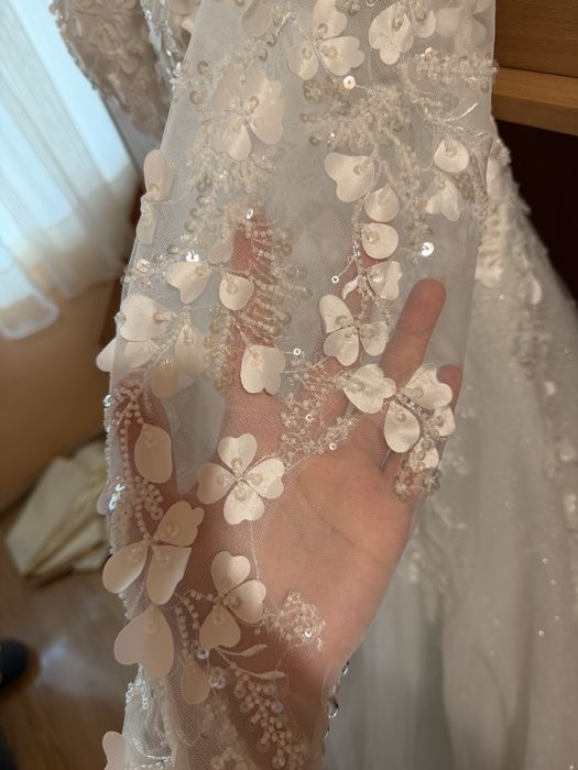 Продавам булченска рокля. ГОЛЯМ РАЗМЕР!