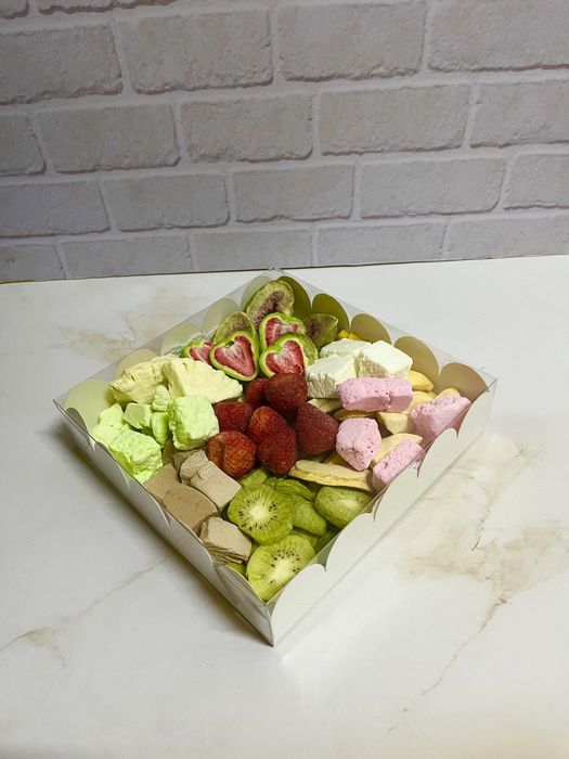 Сублимированые фрукты и мороженое