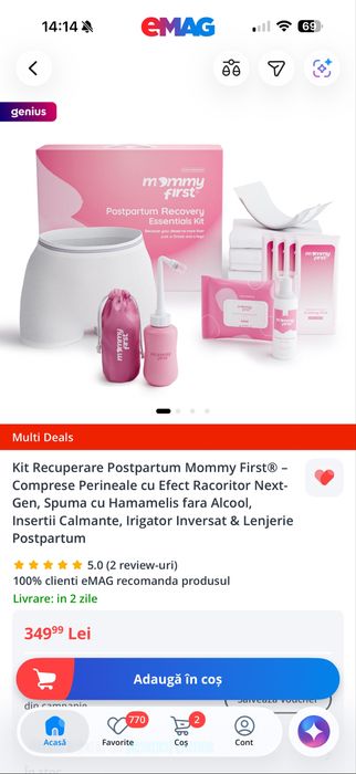 Kit recuperare postpartum