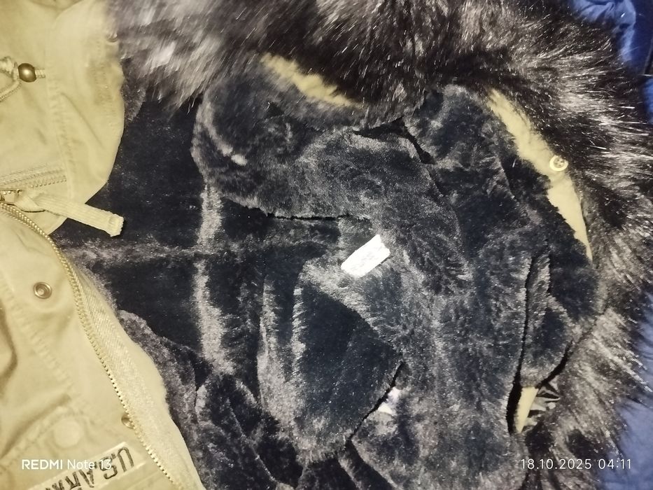 Дамски елек с естествен пух