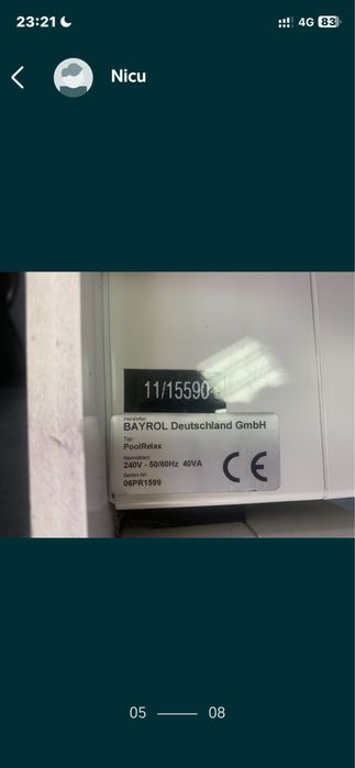 Statie tratare piscina