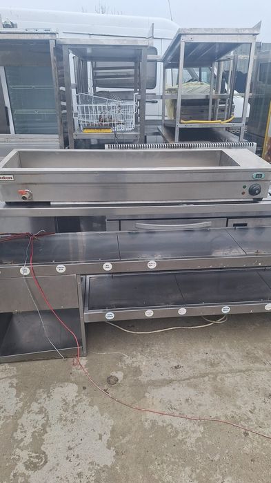 Vitrina calda sau frigorifica, dulap frigorific inox, masa rece,