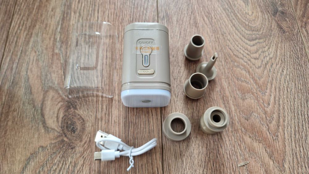 Преносима акумулаторна помпа за надуване и изпускане