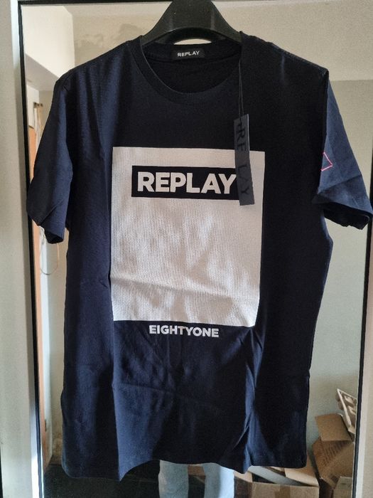 Tricou barbati Replay. Marimea M. Nou