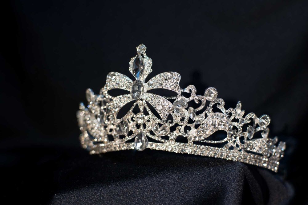 Королевская корона диадема "Бант". Доставка включена.