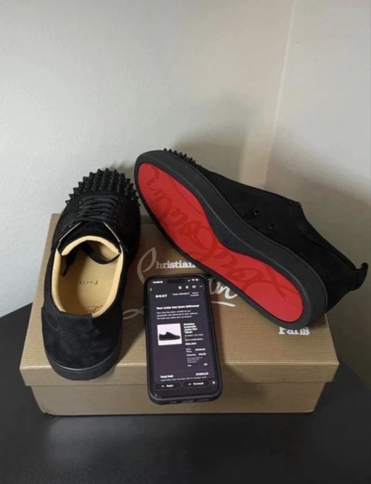 Christian Louboutin low spikes
