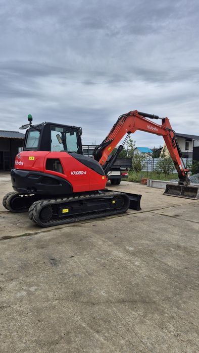 Excavator kubota kx080-4a/ 2018