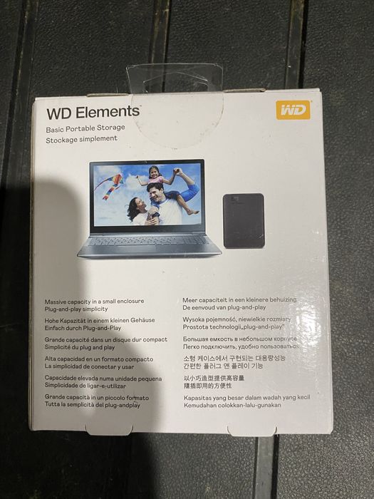 Western Digital Elements 2.5 5TB USB 3.0.Nou Sigilat.