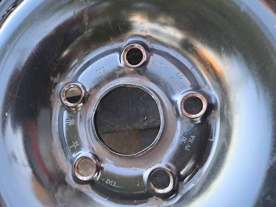 1бр. РЕЗЕРВНА 15" 5Х112 с Бусова 195 70 15C Бус VW T4