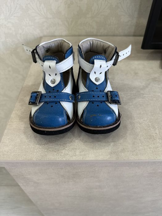 Детские ортопедические сандалии высокой стабилизации (стелька 14 см)