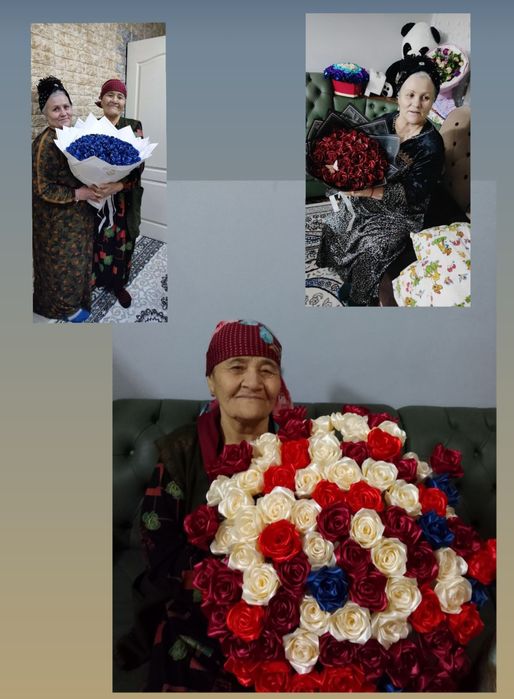 Цветы из атласных лент розы на праздники