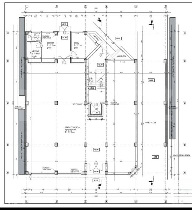 Spatiu comercial, 250 mp, zona Semicentral