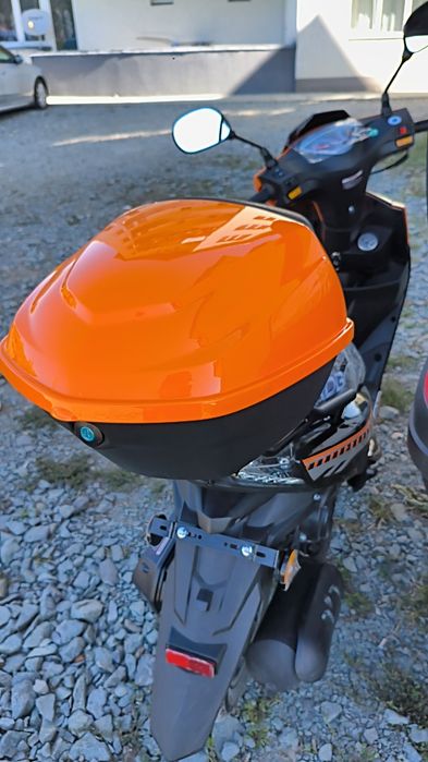 Scuter benzina RDB Spider, Euro 5+, 50cc, 4 timpi, Portocaliu+ CIV inclus