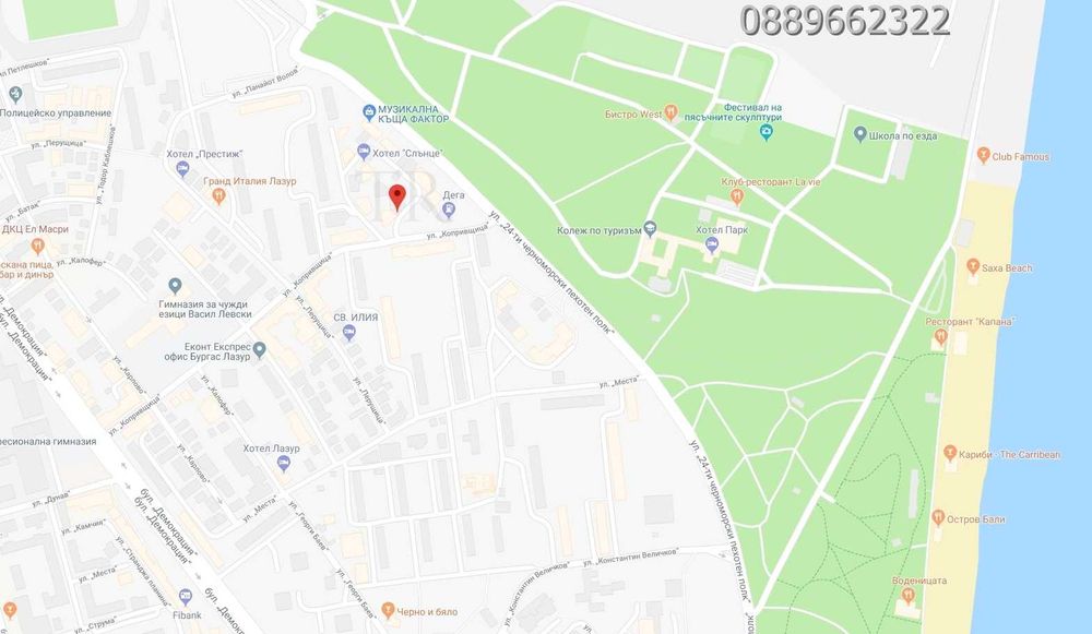 Дава се под наем Тристаен апартамент в Бургас, Лазур - 90 кв.м за 650 € - Снимка #13