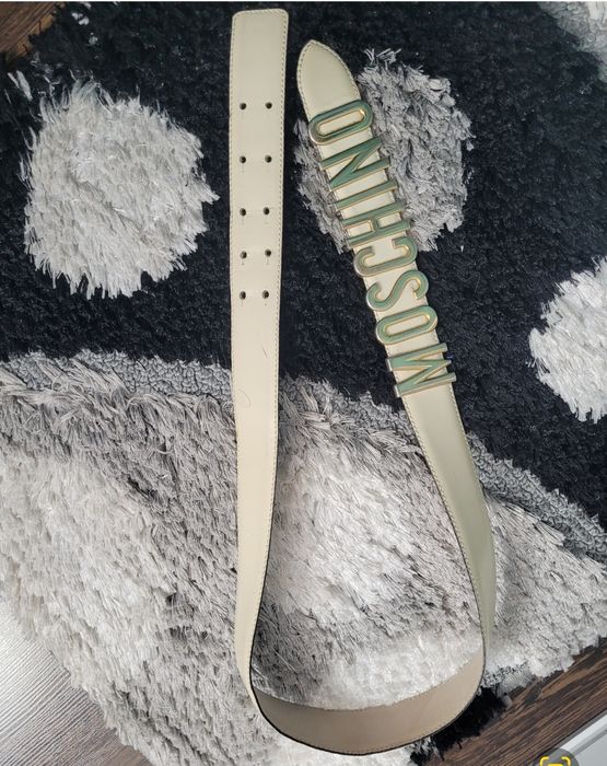 Curea piele Moschino