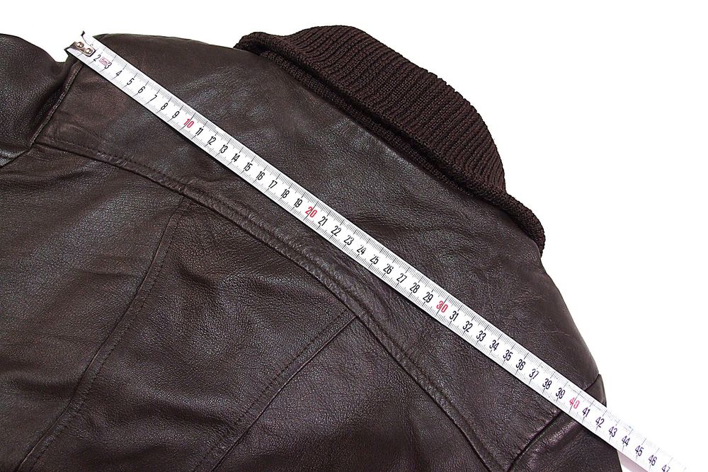 Geaca piele naturala fina, masura 46, Made in Egypt, NOUA