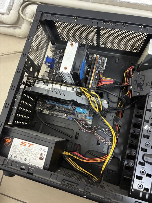 1230в2, rx584, 12gb озу, ssd500gb