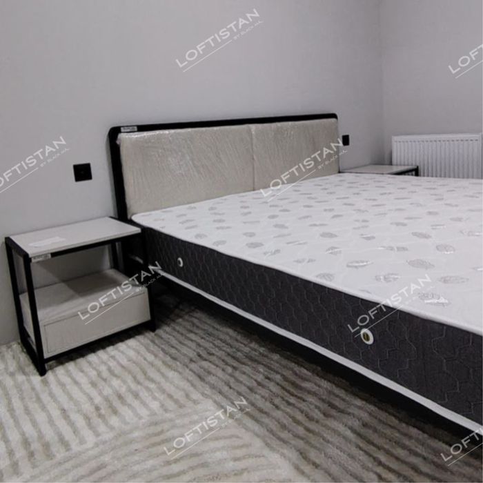 Парящая кровать ЛоФТ стиль, Loft krovat, Metall крават, Темир karovat