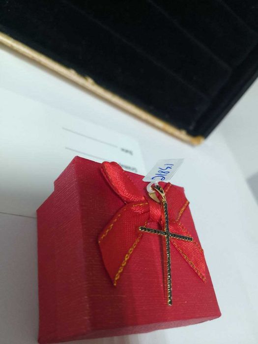 pandantiv sub forma de cruce 14k (m3) star amanet