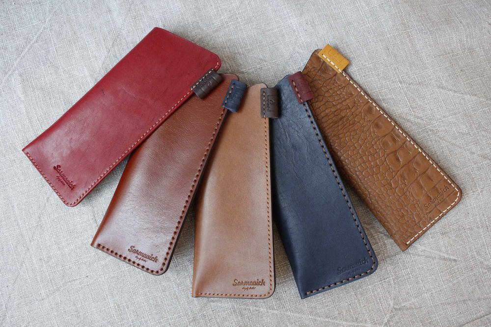 Калъфи за очила, естествена кожа, ръчна работа