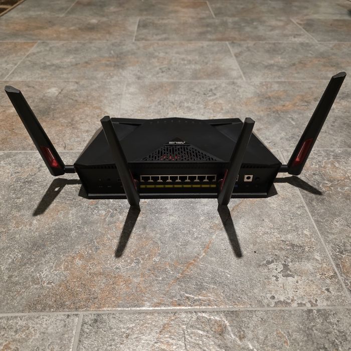 Router Gaming ASUS , AC3100, Wi-Fi, Dual-Band, AI MESH