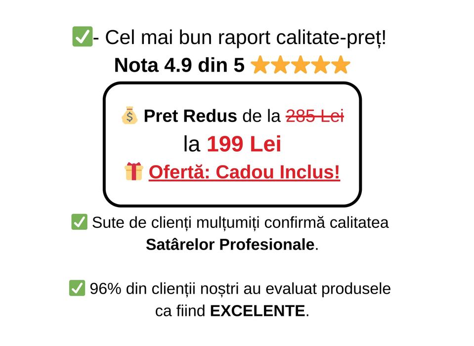 Set Două Piese - Satâr Oase Măcelărie 1000g|500g - Oțel Forjat