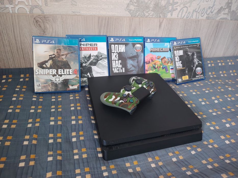 Продам PS4/850gb + игры