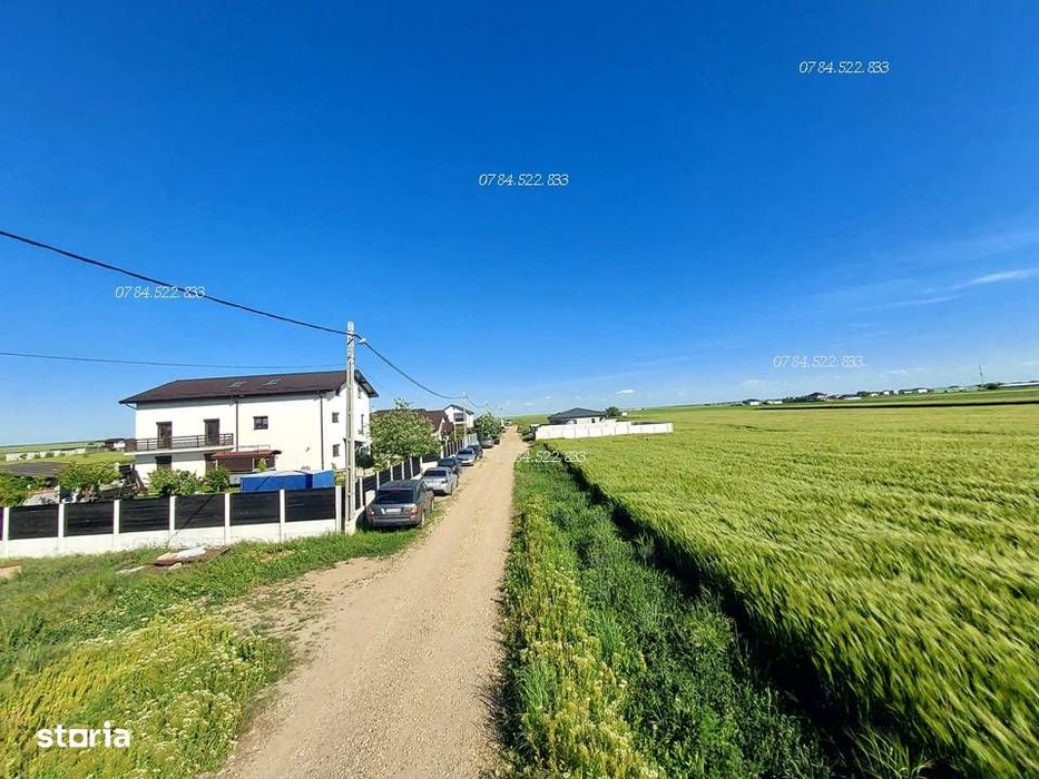Teren intravilan  – curent electric, comuna Berceni IF