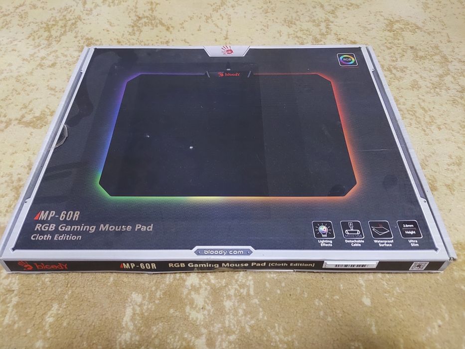 коврик для мышки с подсветкой