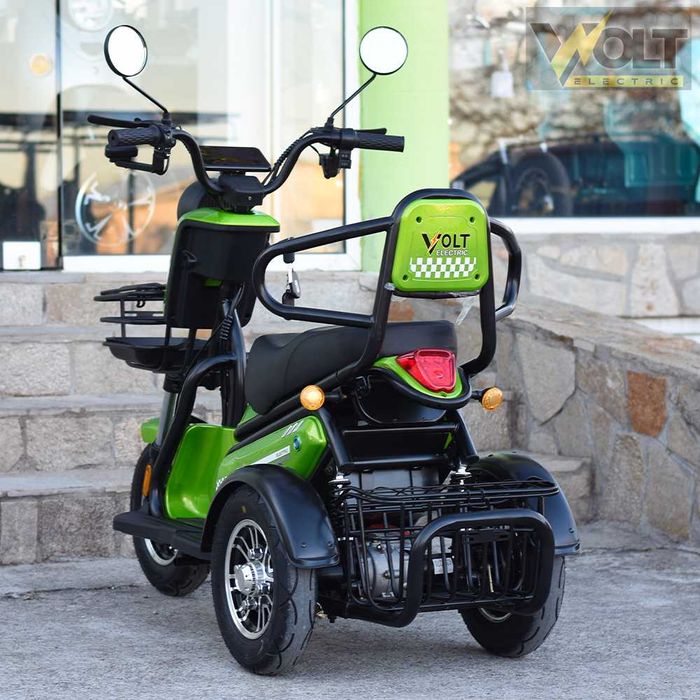 Електрическа триколка Volt Electric PUDDING PRO 1800W, двуместна, нови