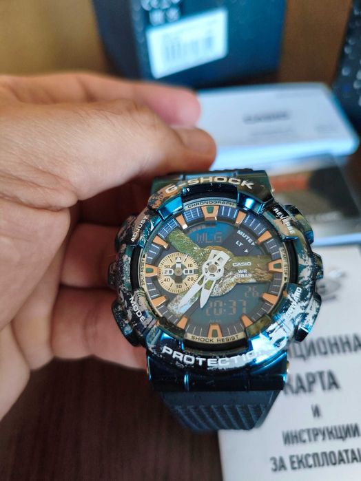 часовник GM-110EARTH-1AER G-Shock Planet Earth