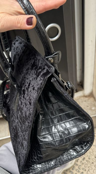 Чанта с кадифе Roberta Biagi