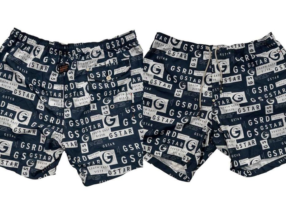 G- star raw мъжки плувни шорти бански L