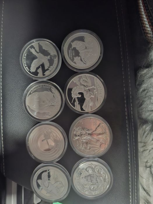 Серебро монеты инвестиционные