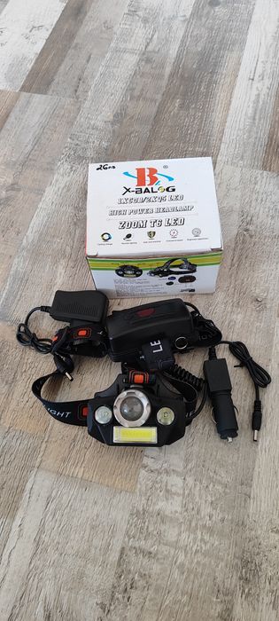 Лед челник, фенер за глава