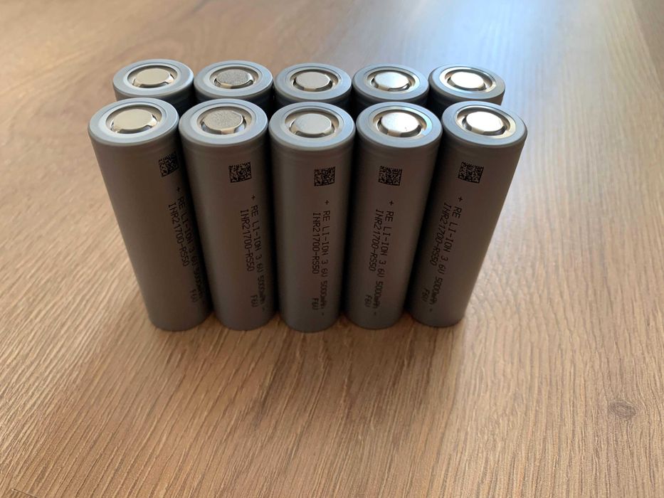 Acumulatotri Reliance RS50, NR21700 5000 mAh - 70 A, TABLESS, NOI