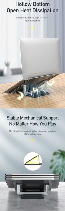 Awei X30 Laptop Macbook Stand AllMetal складная подставка для ноутбука