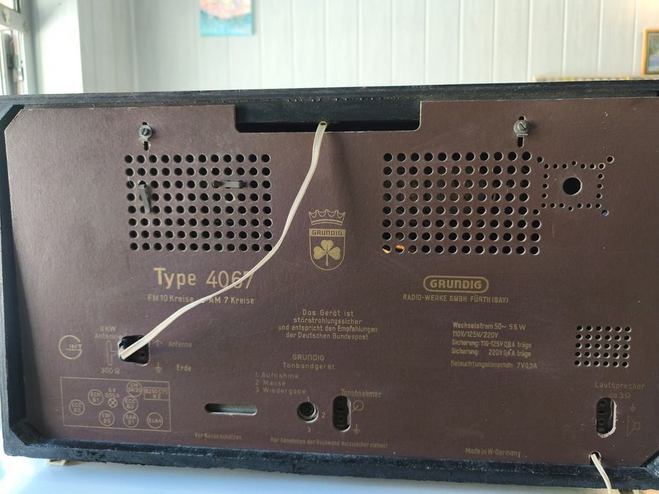 Ретро радио Grundig