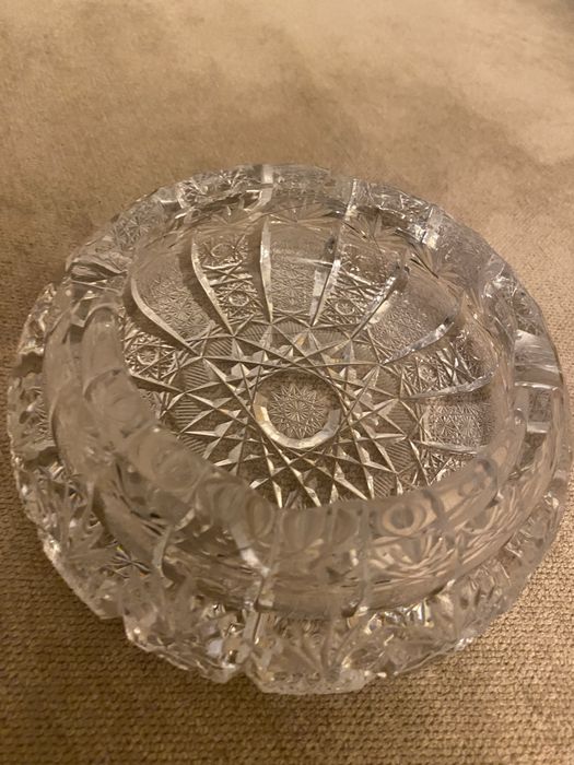 Scrumiera cristal Bohemia