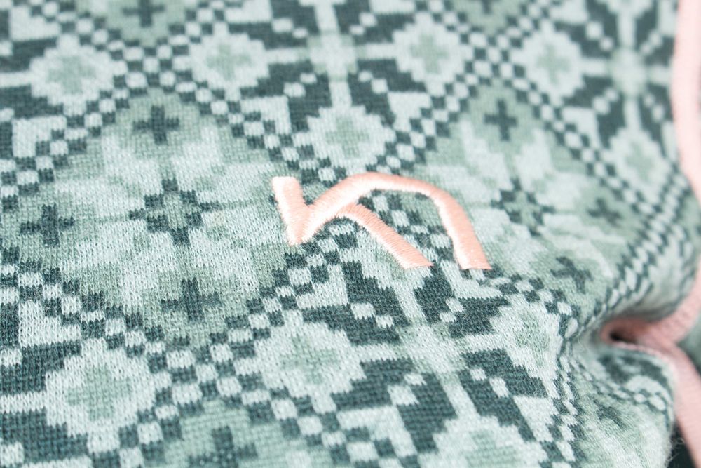 Kari Traa дамска мерино блуза зелена термо бельо от мериносна вълна S