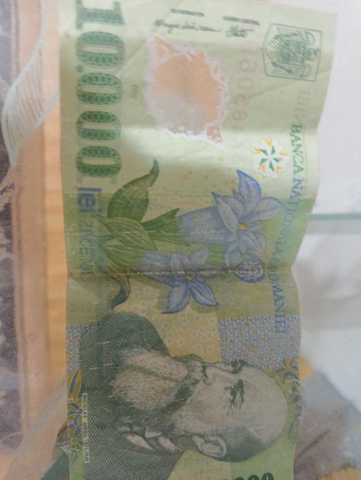Vând bancnota de 10.000 de lei în stil vechi!