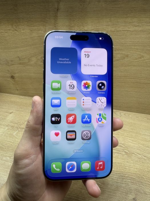 iPhone 16 PRO MAX 256Gb Alb 97% battery life