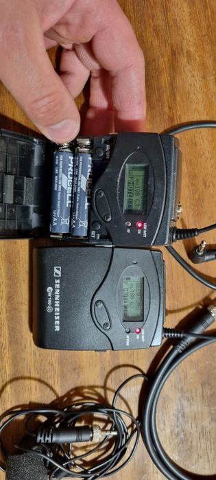 Брошки Sennheiser EW 100 G3 но честоти 626-686 MHz